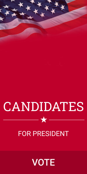 banner candidates vote usa 2024